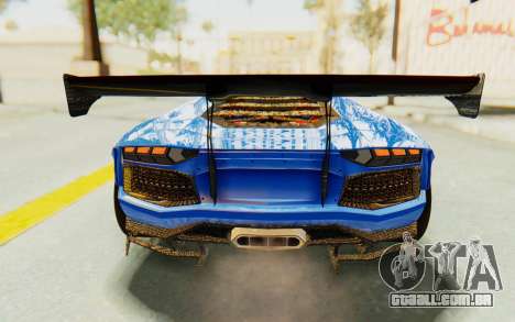 Lamborghini Aventador LP700-4 LB Walk Fenders para GTA San Andreas