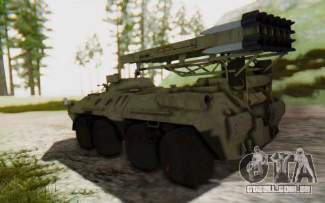 MGSV Phantom Pain ZHUK APC Tank para GTA San Andreas