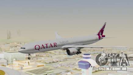 Boeing 777-300ER Qatar Airways v1 para GTA San Andreas