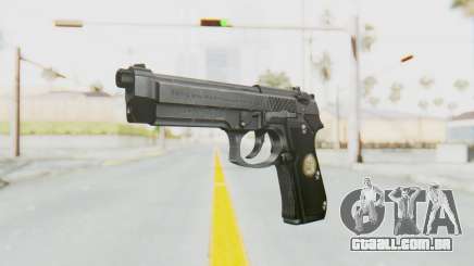 Tariq Iraqi Pistol Back v1 Silver para GTA San Andreas