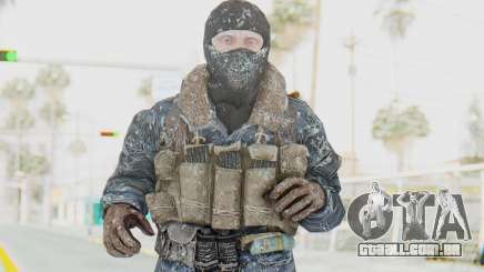 COD BO Russian Soldier Winter Balaclava para GTA San Andreas
