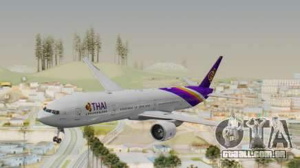 Boeing 777-300ER Thai International Airways para GTA San Andreas