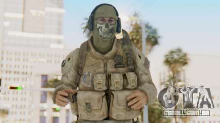 CoD MW2 Ghost Model v1 para GTA San Andreas