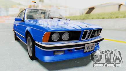 BMW M635 CSi (E24) 1984 HQLM PJ1 para GTA San Andreas