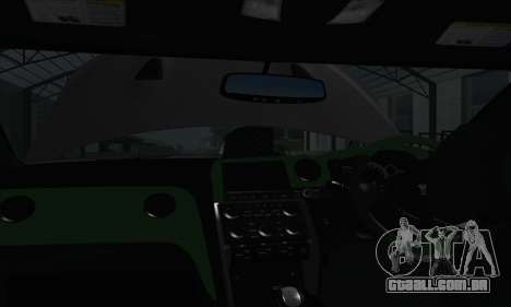 Nissan GT-R R35 Green Screen para GTA San Andreas