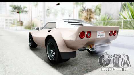 GTA 5 Lampadati Tropos SA Lights para GTA San Andreas