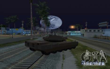 O efeito de disparo de tanque para GTA San Andreas