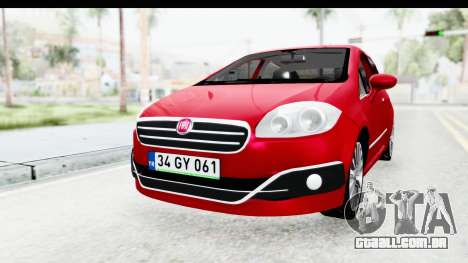 Fiat Linea 2015 v2 para GTA San Andreas