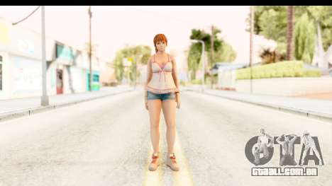 Dead Or Alive 5 - Kasumi Intimate para GTA San Andreas