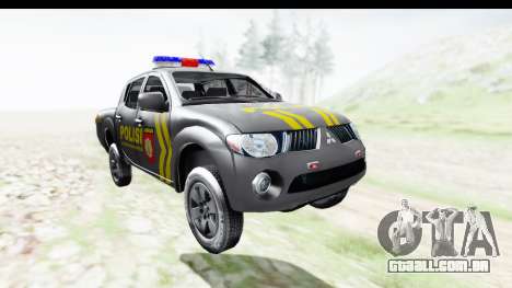 Mitsubishi L200 Indonesian Police para GTA San Andreas