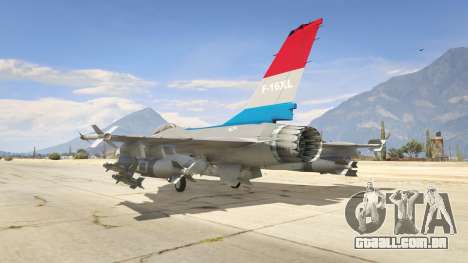 F-16XL USA para GTA 5