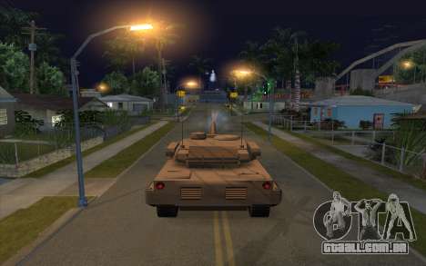 O efeito de disparo de tanque para GTA San Andreas