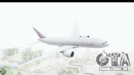 Boeing 777-200LR Qatar Airways para GTA San Andreas