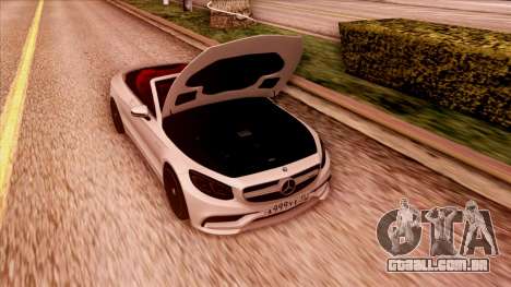 Mercedes-Benz S63 para GTA San Andreas