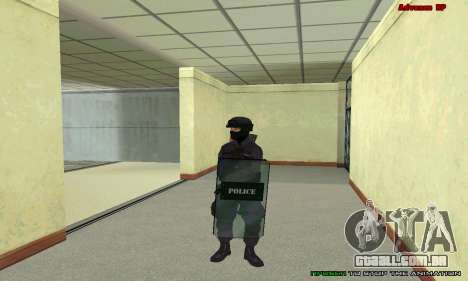 Pele SWAT GTA 5 para GTA San Andreas