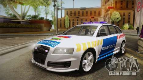 Audi RS6 Hungarian Police para GTA San Andreas
