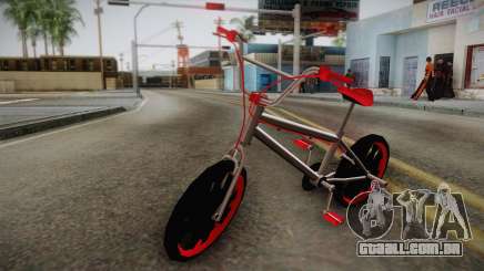 Dark Red BMX para GTA San Andreas