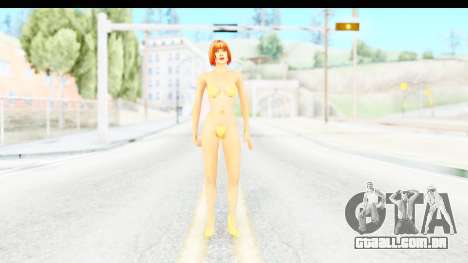 Carpgirl Bikini para GTA San Andreas