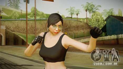 GTA 5 Heists DLC Female Skin 2 para GTA San Andreas