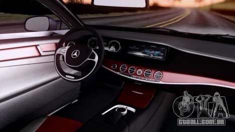 Mercedes-Benz S-Class Coupe AMG para GTA San Andreas