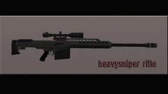 Heavysniper rifle para GTA San Andreas