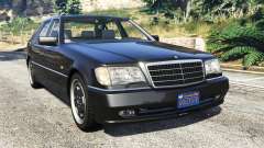 Mercedes-Benz W140 AMG [replace] para GTA 5