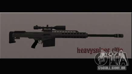 Heavysniper rifle para GTA San Andreas