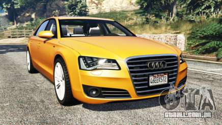 Audi A8 L (D4) 2013 [replace] para GTA 5