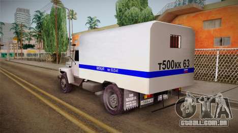 GAZ 3309 Polícia para GTA San Andreas