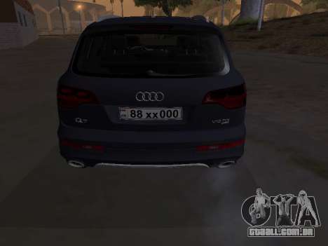 Audi Q7 Armenian para GTA San Andreas