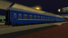 Compartimento de carro caminhos-de-ferro ucraniano para GTA San Andreas