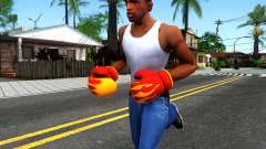 Red With Flames Boxing Gloves Team Fortress 2 para GTA San Andreas