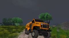 Ural Caminhão De Combustível Próximo para GTA San Andreas