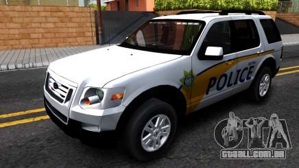 Ford Explorer Slicktop Metro Police 2010 para GTA San Andreas