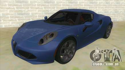 Alfa Romeo 4C para GTA San Andreas