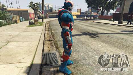 Iron Man Patriot para GTA 5