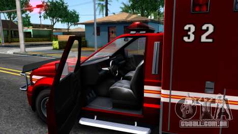 GTA V Vapid Sadler Ambulance para GTA San Andreas