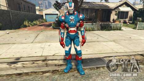 Iron Man Patriot para GTA 5