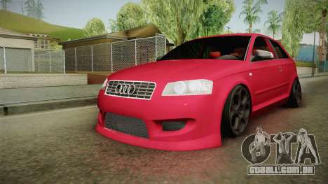 Audi A3-TR para GTA San Andreas