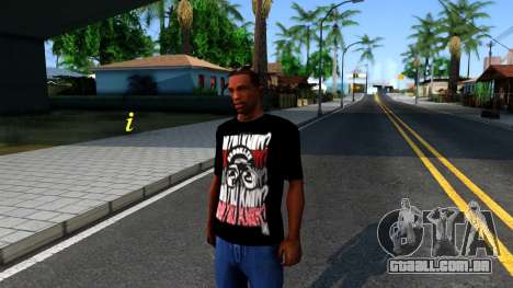 Nike Air Jordan S.O.M. Do You Know T-Shirt Black para GTA San Andreas