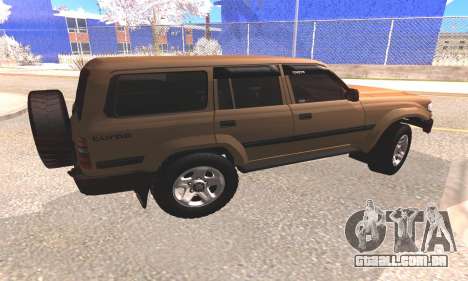 Toyota Land Cruiser 80 para GTA San Andreas