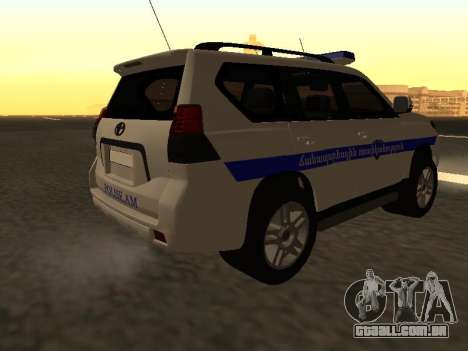 Toyota Land Cruiser Polise Armenian para GTA San Andreas