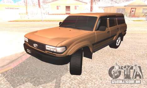 Toyota Land Cruiser 80 para GTA San Andreas