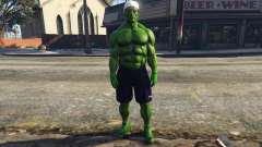 The Hulk with eyes para GTA 5
