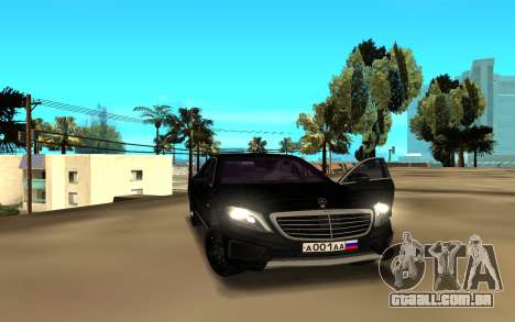 Mercedes-Benz S-Class para GTA San Andreas