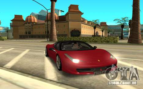 Ferrari 458 Italia para GTA San Andreas