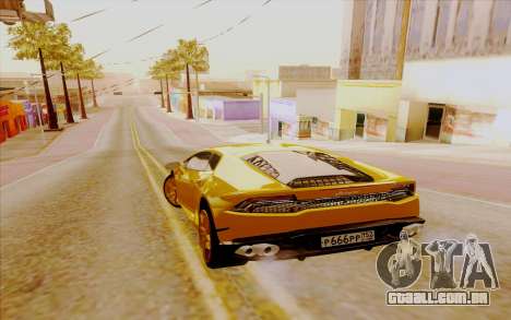 Lamborghini Huracan para GTA San Andreas