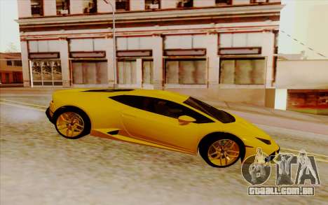 Lamborghini Huracan para GTA San Andreas