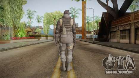 CoD 4: MW Remastered SAS v6 para GTA San Andreas