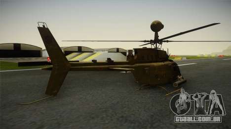 OH-58D Croatian Air Force para GTA San Andreas